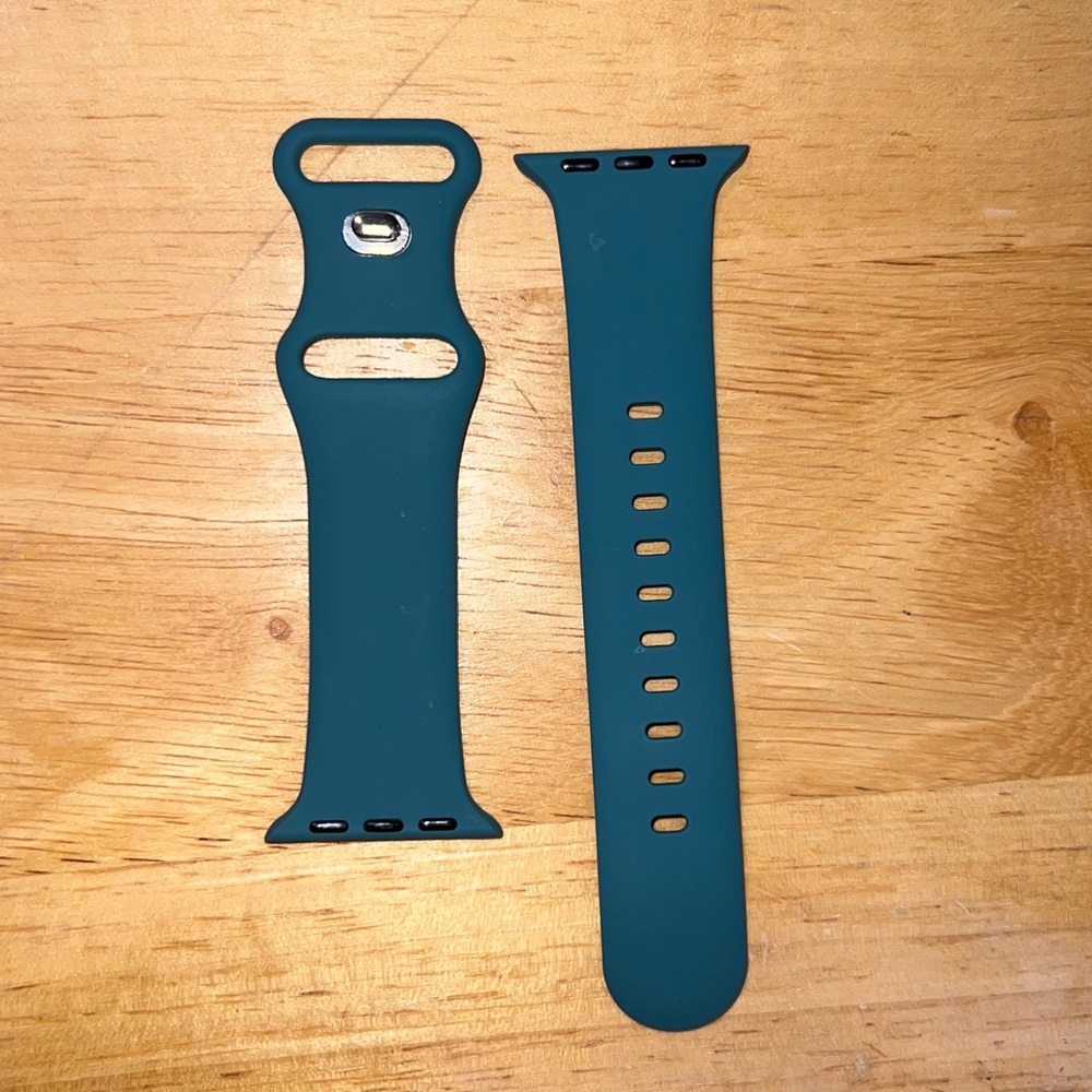 Apple Watch Silicone Sport Band: Green - Picture 9 of 10